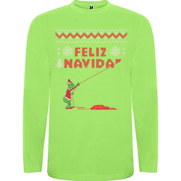 camiseta manga larga el grinch